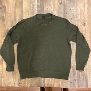 J. Crew Men’s Sweater Forest Green Size Large